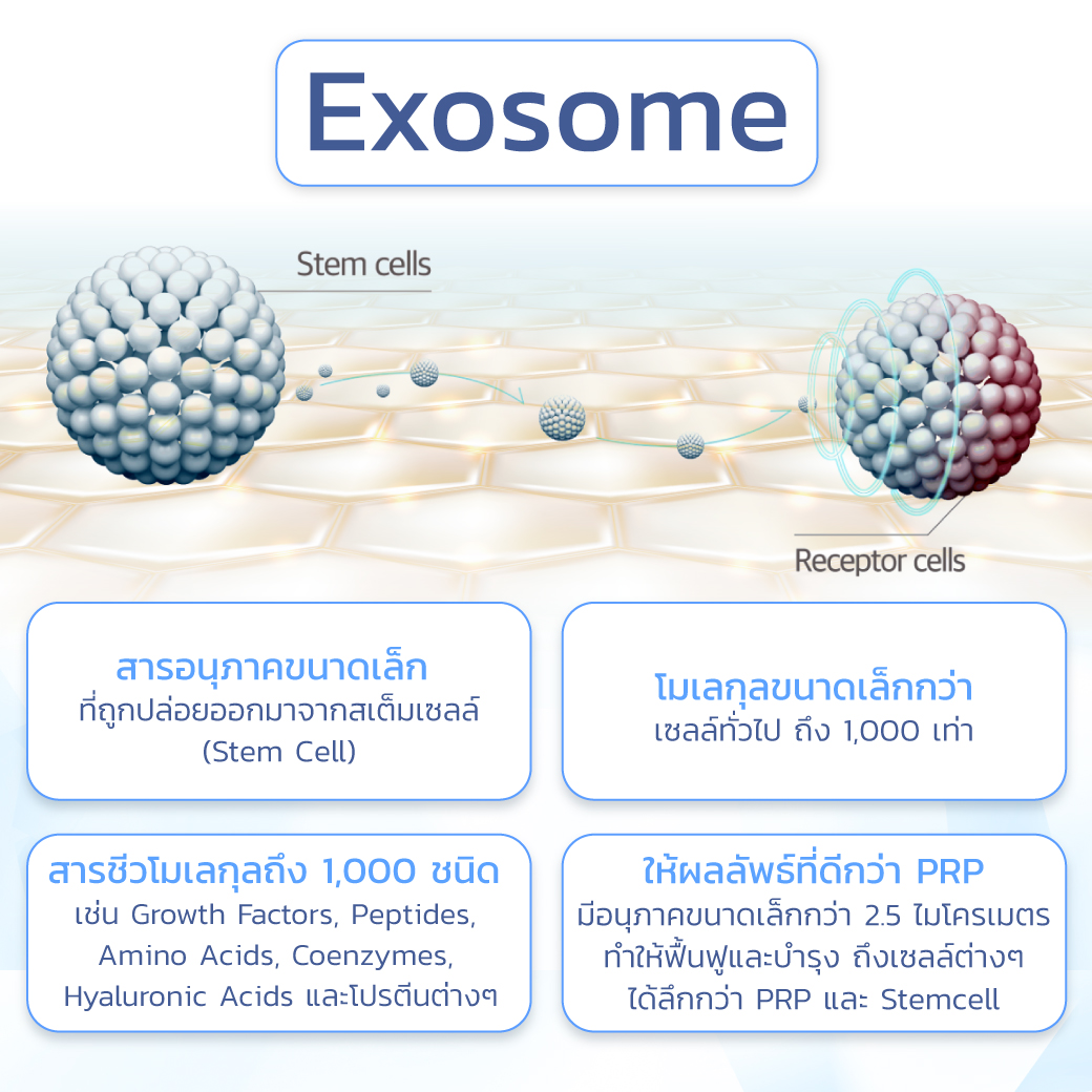 Exosome ดีอย่างไร