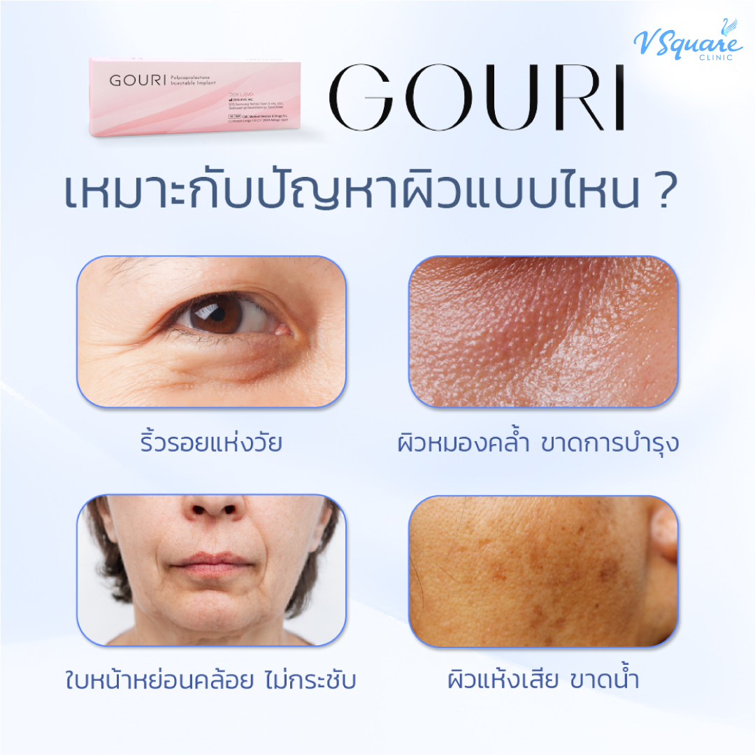 Gouri เหมาะกับปัญหาผิวแบบไหน_