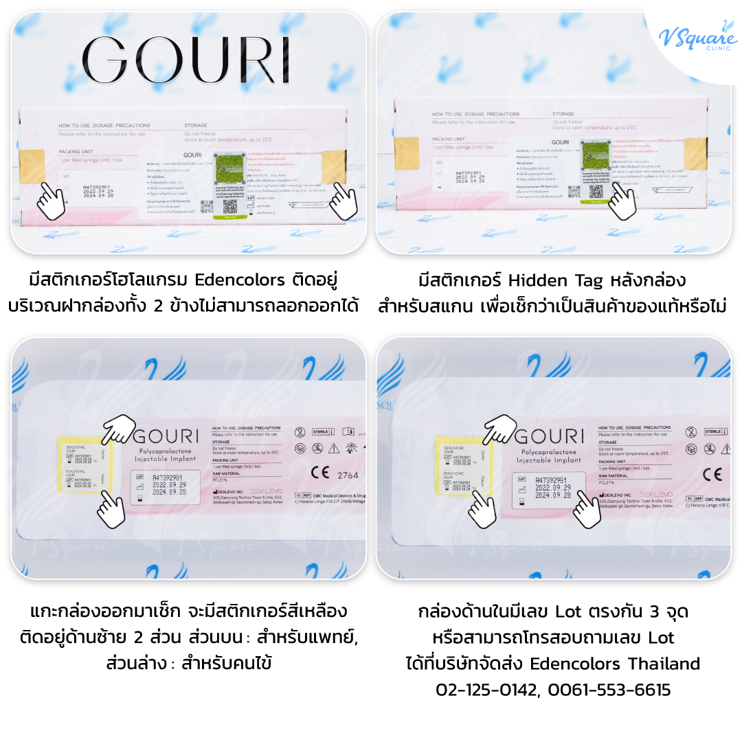 วิธีดู Gouri ของแท้