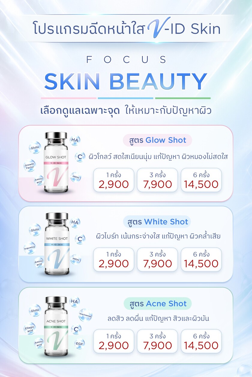 หน้าใส V-ID Skin